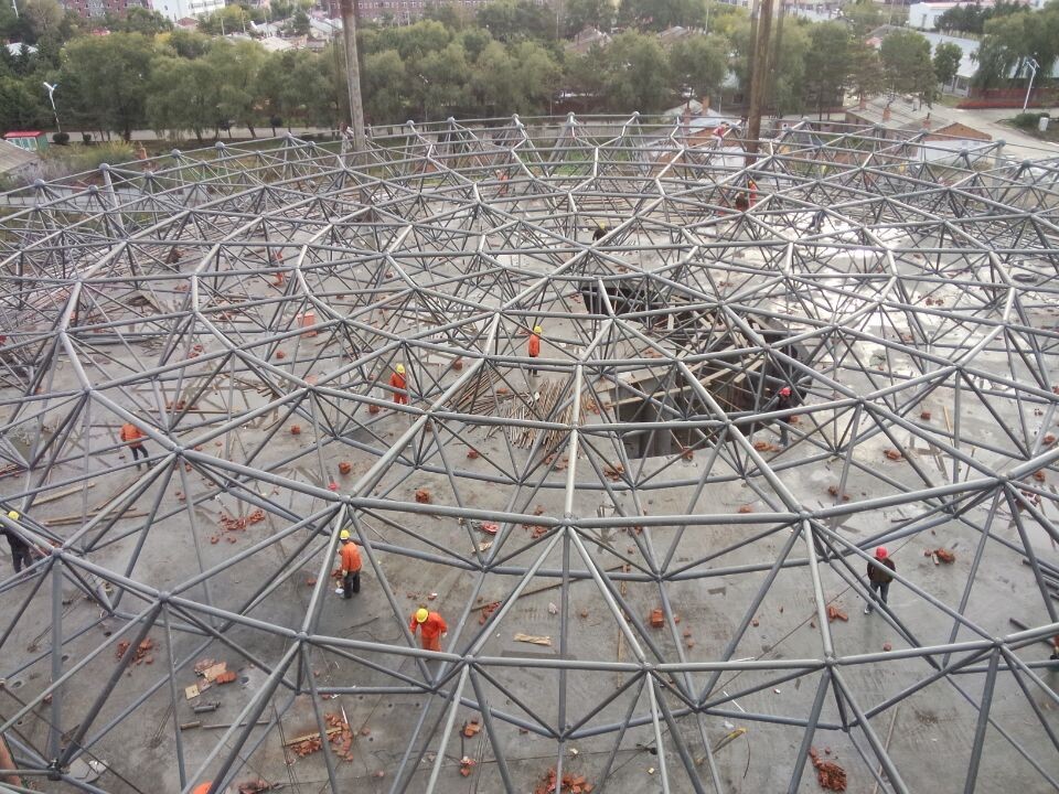 新乐全民健身中心网架